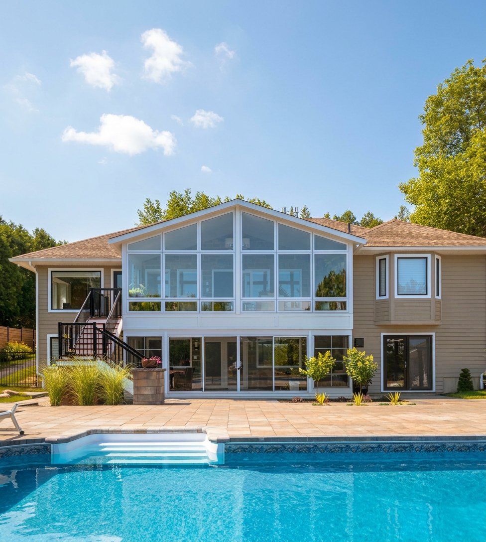 Sunspace Model 400 Insulated four-season sunroom